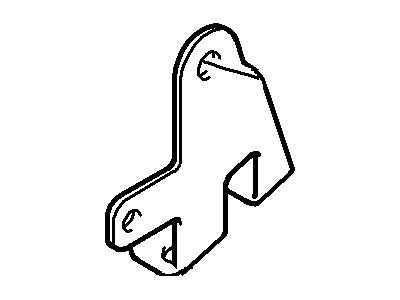 Ford 1S4Z-54613B91-AB Hinge Assy - Rear Seat Back