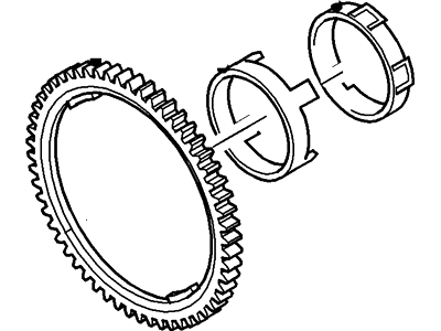 BR3Z-7107-D Ford Ring - Synchronizer Illustration 1 of 1
