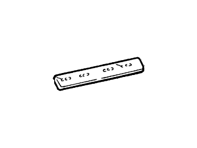 Ford F85Z-1513260-BAB Plate - Door Scuff