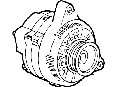 Mercury F6RZ-10346-ABRM Re-Manufactured Alternator Assembly
