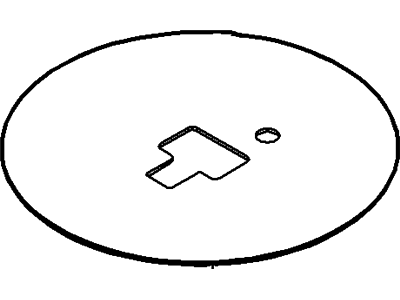 Ford 5F9Z-5411516-BA Insulator - Floor 5F9Z-5411516-BA Ford Insulator - Floor Illustration 1 of 1