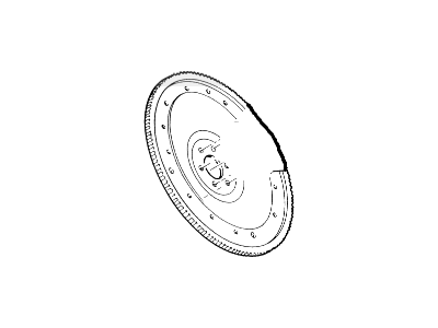 Lincoln F5OY-6375-A Flywheel Assembly