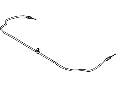 Ford 4L5Z-10624A54-AA Cable Assembly 4L5Z-10624A54-AA Ford Cable Assembly Illustration 1 of 1