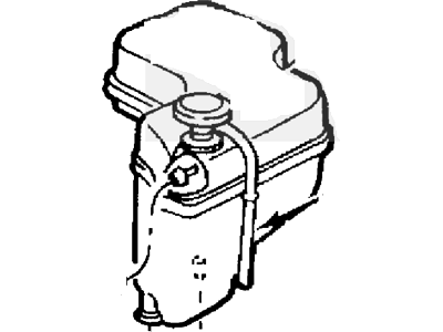 Lincoln Coolant Reservoir - F3AZ-8A080-A