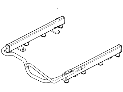 BR3Z-9F792-G Ford Fuel Rail Illustration 1 of 1