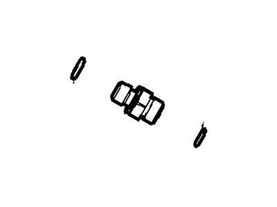 Ford F81Z-9N320-AA Connector - Oil Separator F81Z-9N320-AA Ford Connector - Oil Separator Illustration 1 of 1