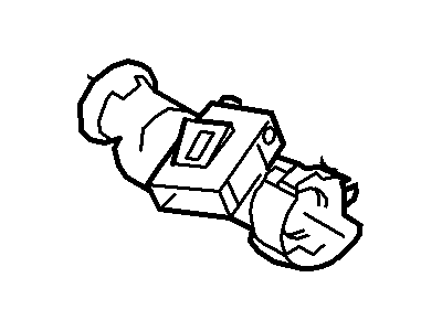 Mercury 5F9Z-3F527-A Lock Assy - Steering And Ignition