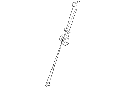 Ford 8L1Z-78611B68-BA Seat Belt Assembly, Passenger Side 8L1Z-78611B68-BA Ford Seat Belt Assembly, Passenger Side Illustration 1 of 1