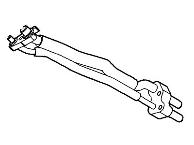 Ford AE9Z-19A834-A Tube Assembly AE9Z-19A834-A Ford Tube Assembly Illustration 1 of 1