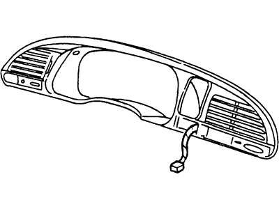 Ford F7RZ14401BE Wiring Assembly F7RZ14401BE Ford Wiring Assembly Illustration 1 of 1