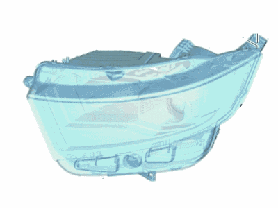 Ford FT4Z-13008-Q Headlamp Assembly
