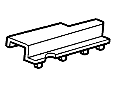 Ford XL3Z-1813228-AAA Plate - Door Scuff
