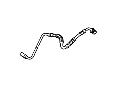 Ford DG1Z-2079-A Hose Assembly - Brake, Driver Side DG1Z-2079-A Ford Hose Assembly - Brake, Driver Side Illustration 1 of 1