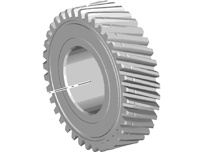 Ford DA6Z-7144-A Gear - Countershaft Cluster DA6Z-7144-A Ford Gear - Countershaft Cluster Illustration 1 of 1