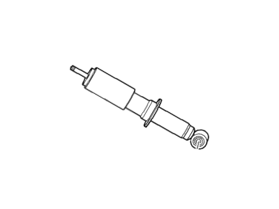 Lincoln 2C5Z-18125-FA Shock Absorber Assy