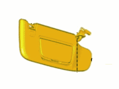 Lincoln DS7Z-5404104-EB Visor Assy - Sun