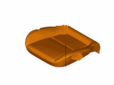 Ford AM5Z-58632A23-C Pad - Seat Cushion AM5Z-58632A23-C Ford Pad - Seat Cushion Illustration 1 of 1