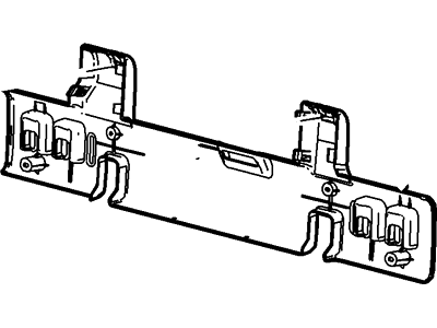 Mercury 5F2Z-1661346-DAB Cover - Seat Back Latch
