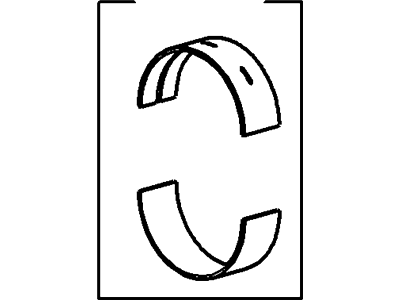 Ford FC3Z-6D309-C Bearing - Crankshaft Main