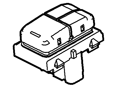 Ford 9C3Z-14776-AA Switch Assembly 9C3Z-14776-AA Ford Switch Assembly Illustration 1 of 1