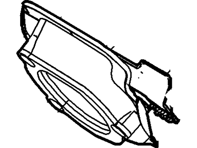 8G1Z-3C611-B Ford Boot Illustration 1 of 1