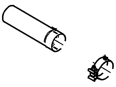 Ford 4C2Z-5202-AA Pipe - Exhaust