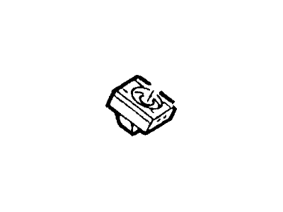 Ford E7DZ-6A528-A Seat - Valve Rocker Arm Fulcrum E7DZ-6A528-A Ford Seat - Valve Rocker Arm Fulcrum Illustration 1 of 1