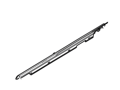 7L1Z-7821452-AD Ford Weatherstrip Assembly - Door Window, Passenger Side Illustration 1 of 1