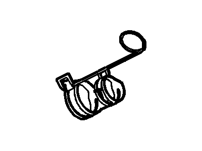 Ford -W706142-S303 Clamp - Hose -W706142-S303 Ford Clamp - Hose Illustration 1 of 1