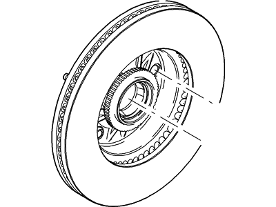 Ford E-150 Brake Rotor - 4U2Z-1V102-C