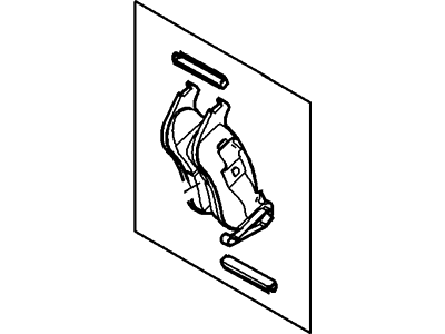 Ford 8L2Z-2200-AB Kit - Brake Lining 8L2Z-2200-AB Ford Kit - Brake Lining Illustration 1 of 1