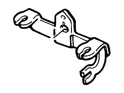 F57Z-3676-CB Ford Bracket - Steering Column Support Illustration 1 of 1