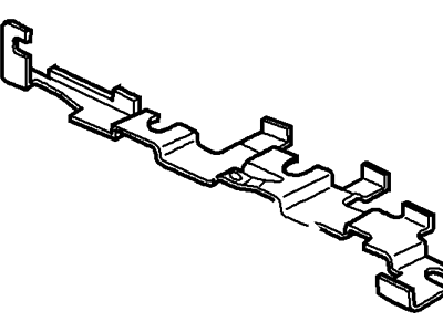 XL2Z-7L491-AA Ford Plate Illustration 1 of 1