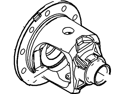 Ford E7TZ-4204-E Case - Differential