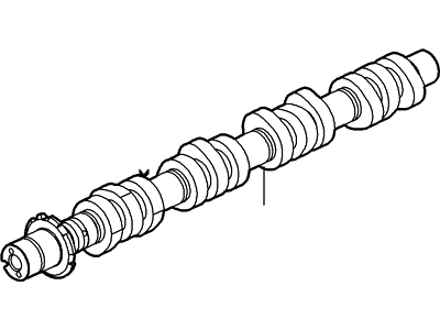 Ford 5L1Z-6250-AA Camshaft, Driver Side 5L1Z-6250-AA Ford Camshaft, Driver Side Illustration 1 of 1