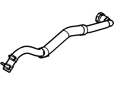 Ford 6F2Z-9G297-AA Hose - Fuel Vapour 6F2Z-9G297-AA Ford Hose - Fuel Vapour Illustration 1 of 1