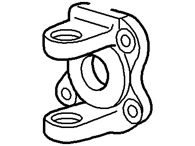 Ford E9TZ-4782-B Companion Flange E9TZ-4782-B Ford Companion Flange Illustration 1 of 1