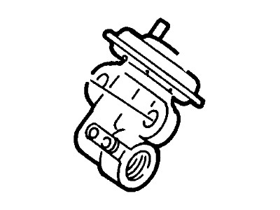 Ford XR3Z-9D475-CA Valve - Exhaust Gas Recirculation XR3Z-9D475-CA Ford Valve - Exhaust Gas Recirculation Illustration 1 of 1