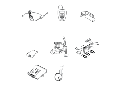 Ford CM5Z-19G364-F Kit - Remote Starter CM5Z-19G364-F Ford Kit - Remote Starter Illustration 1 of 1