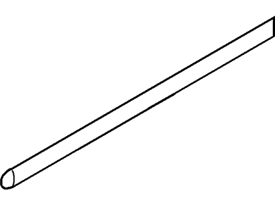 Ford 2W4Z-5425556-AAC Moulding - Door Outside, Passenger Side 2W4Z-5425556-AAC Ford Moulding - Door Outside, Passenger Side Illustration 1 of 1