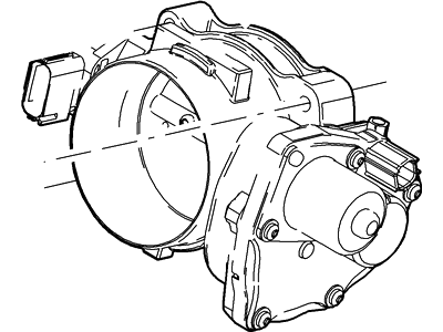 Mercury 8L2Z-9E926-A Throttle Body And Motor Assembly