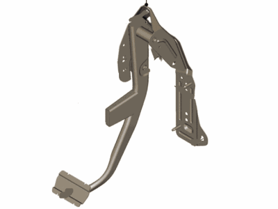Ford AV6Z-2455-H Pedal And Bracket Assy