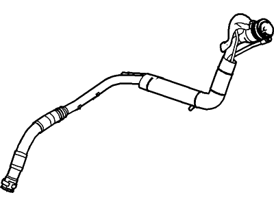 Ford AR3Z-9034-E Pipe - Fuel Filler AR3Z-9034-E Ford Pipe - Fuel Filler Illustration 1 of 1