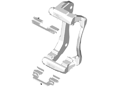 Ford AY1Z-2B292-A Bracket AY1Z-2B292-A Ford Bracket Illustration 1 of 1