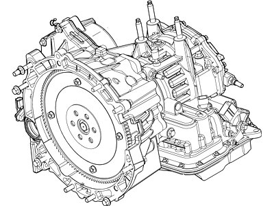 Ford 3S4Z-7000-AARM Remanufactured Automatic Transmission Assembly