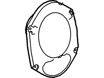 Ford 5L5Z-18808-AA Speaker Assembly 5L5Z-18808-AA Ford Speaker Assembly Illustration 1 of 1