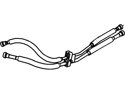 Ford 7C3Z-9J338-AA Tube 7C3Z-9J338-AA Ford Tube Illustration 1 of 1