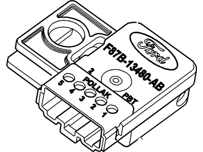 Ford F87Z-13480-AA Switch Assembly - Stop Light