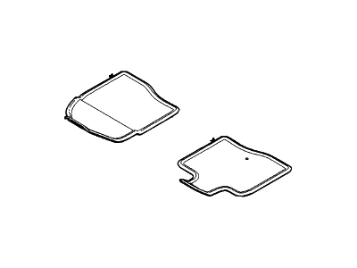 Ford 6F9Z-7413300-AC Kit - Floor Contour Mat 6F9Z-7413300-AC Ford Kit - Floor Contour Mat Illustration 1 of 1
