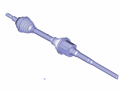 Lincoln G2GZ-3B436-G Shaft - Front Axle